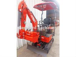 Divers Minibagger mit Verstellfahrwerk, Knickarm, TOP