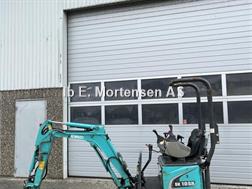 Kobelco SK10SR med centralsmøring