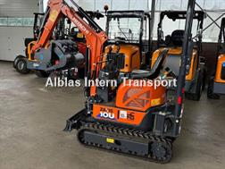 Hitachi Zaxis 10U CW00 met 3 grondbakken