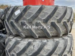 Trelleborg 650/85R38 Fendt røde inkl. låse