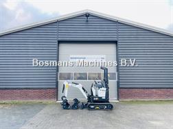 Bobcat E10z minigraver NIEUW incl CW05 wissel + 3 bakken