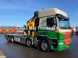 Daf FAX 85 CF 410 HMF 85 Tonmeter laadkraan + Fly-jib