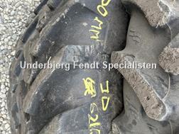 Alliance 380/105R50 + 380/80R38 - spor 1.7 / 2.0 m, JD 6210