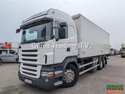 Scania R420 6x2/4 Highline Euro5 - Geslotenbak 7.76m - La