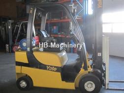 Yale 2000 kg, heftruck LPG, bj 2015, duplo, side shift.