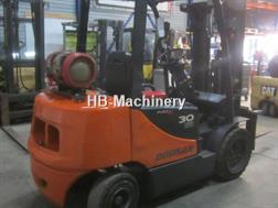 Doosan G30P-5, LPG, triplomast, side shift, bj 2015.