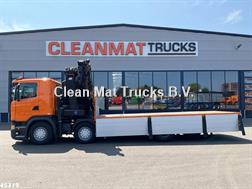 Scania G 450 Euro 6 HMF 60 Tonmeter laadkraan + Fly-Jib