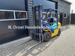 Komatsu FG 25 HT-14 Freelift - Sideshift - Triplex - LPG