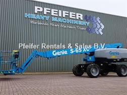 Genie S65XC Diesel, 4x4 Drive, 21.8m Working Height, 16.