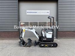 Bobcat E10 z minigraver 2026 50 uur DEMO
