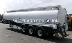 Trailor Trailor Fuel tank alu 39.9 m3 / 9 comp
