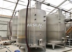 ARSILAC PROGRESSO | Cuve inox - Fond conique - 278 HL