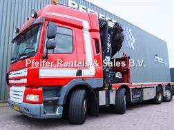 Daf CF85 With THOR 0K6 CRANE Dutch Registration, Thor