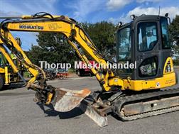 Komatsu PC55MR-3 MED ROTORTILT OG 3 SKOVLE!
