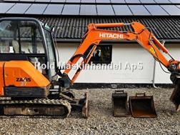 Hitachi ZX27-3 / powertilt og skovlsæt / årgang 2010