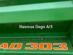 Amazone AD 303-KE 303 --- Kommer fra landbrug med 10,5 Ha 