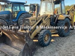 Ford 655 DK special 4 wd 4 i en udskud