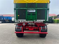 Kröger 18to 560er bereift 3 Schieber mit Kunststoffbordwa