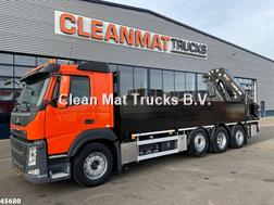 Volvo FM 420 Euro 6 8x2 Hiab 40 Tonmeter laadkraan Just 