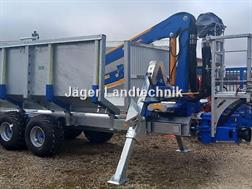 Binderberger Rückewagen RW 8 Alpin mit BK 7500 Kran