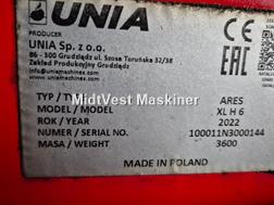 Unia Ares XL H 6 med APV PS 200 frøkasse