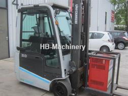 Nissan Heftruck AG1N1L20Q, elek., duplomast, side shift.