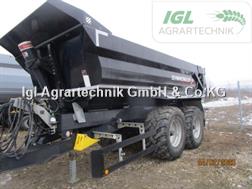 Schwarzmüller 2 ACHS-ZENTRALACHS-SCHWERLAST MULDENKIPPER TP 22