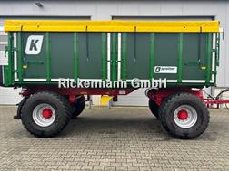 Kröger 18to 560er bereift 3 Schieber mit Kunststoffbordwa