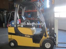 Yale Heftruck GLP20LX, LPG, duplo, side shift.