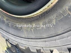 Michelin 16.00 R20 XZL blocktyres met velg 70-90% pakket 56