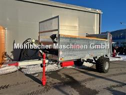 Gruber Miststreuer SM650 Druckluftbremse hydr. Stauwand