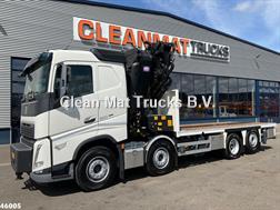 Volvo FH 500 Euro 6 8x2 HMF 95 Tonmeter laadkraan + Fly-