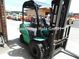 Mitsubishi FD 25 N Triplex 6,4m + SS + Zwillingsreifen
