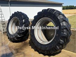 Michelin 20.8R38 med ring + 8 Datho låse