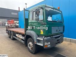 Man TGA 26 350 6x4, Manual gearbox, Steel suspension