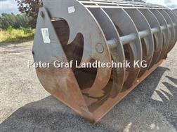 Bressel & Lade Silogreifschaufel S60 XXL 3500l  Volvo und Kramer 
