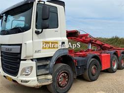 Daf CF510 Hydraulic Cable Hoist Container Carrier / Eu