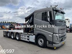 Volvo FH 500 8x4 HMF 50 Tonmeter laadkraan + Fly-Jib