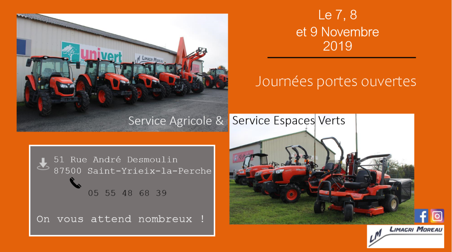 Journées portes ouvertes Agricole !