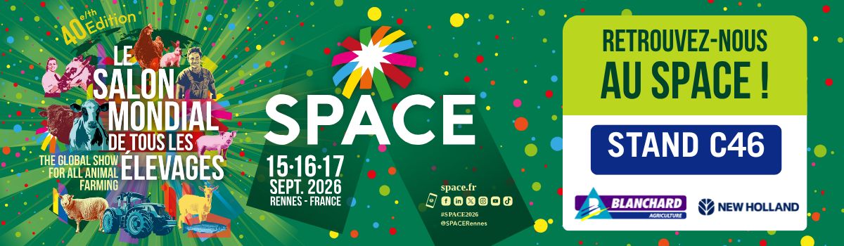 Retrouvez Blanchard Agriculture au SPACE 2026