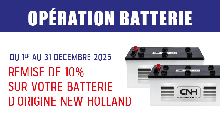 OPÉRATION BATTERIE